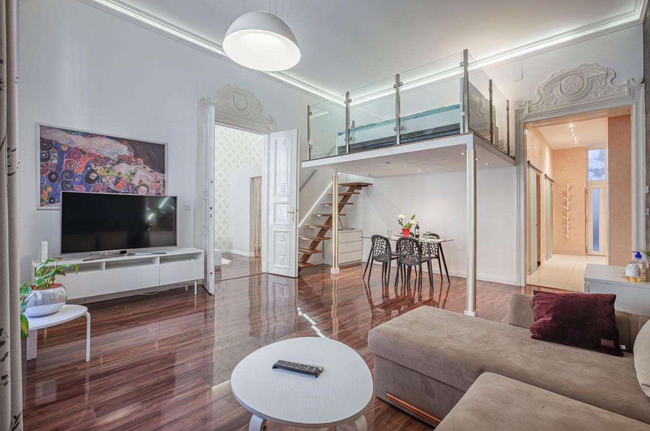 布达佩斯Luxury Art Deco Flat / Big Balcony公寓 外观 照片
