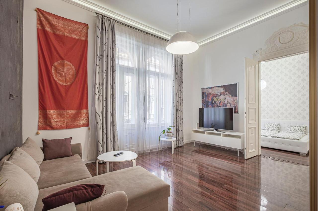 布达佩斯Luxury Art Deco Flat / Big Balcony公寓 外观 照片